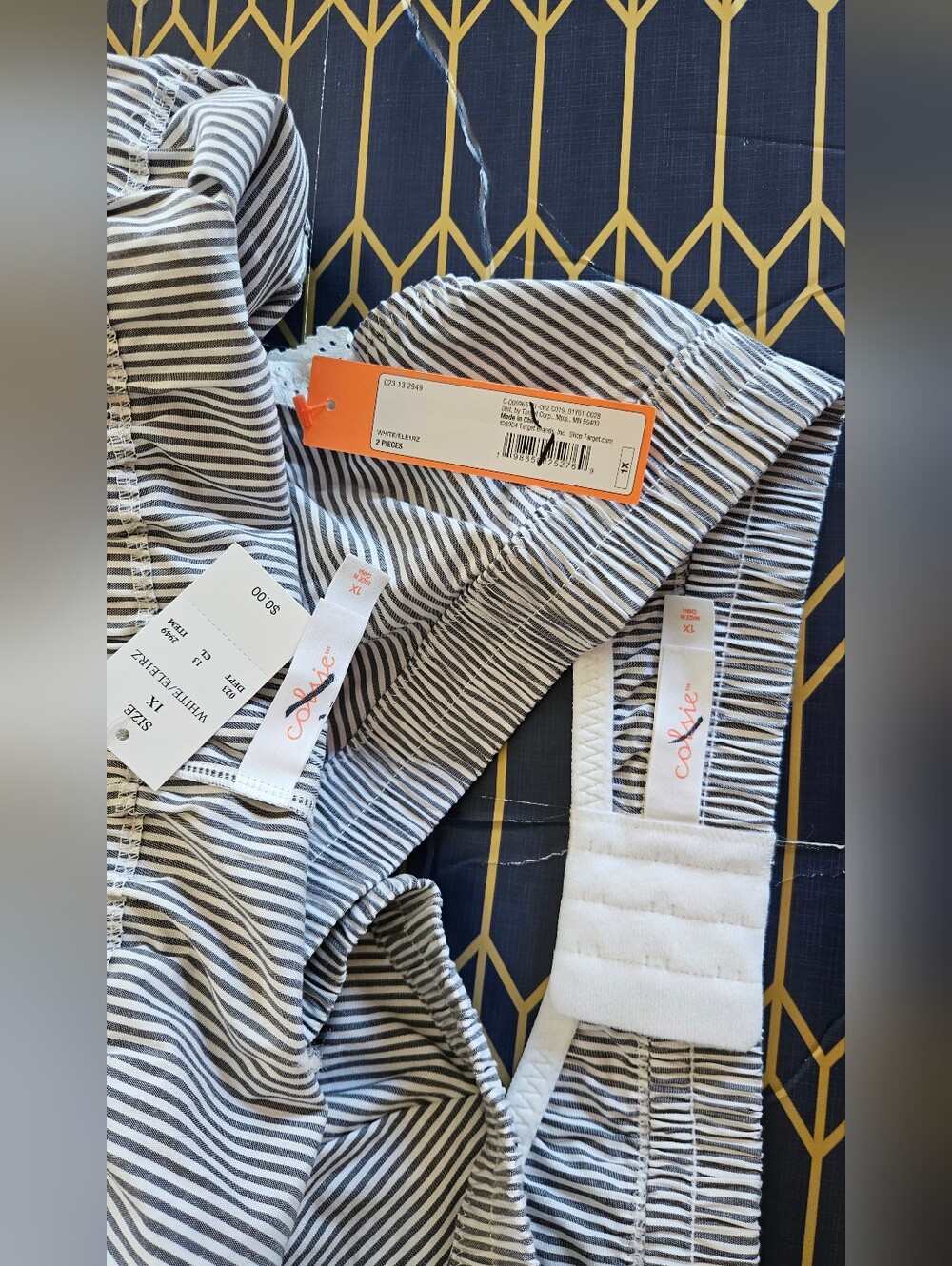 NWT Colsie Bralette And Shorts Loungewear Plus Size 1X - Picture 6 of 12